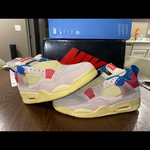 UA REPS JORDAN 4’s RETRO UNION GUAVA ICE